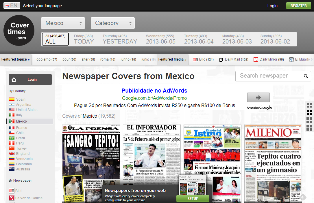 CoverTimes