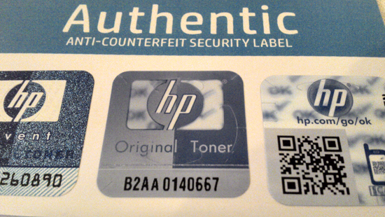 HP piratería