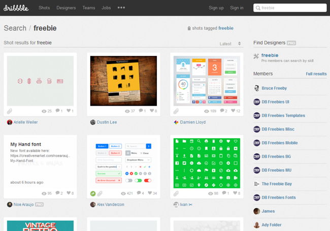 dribbble
